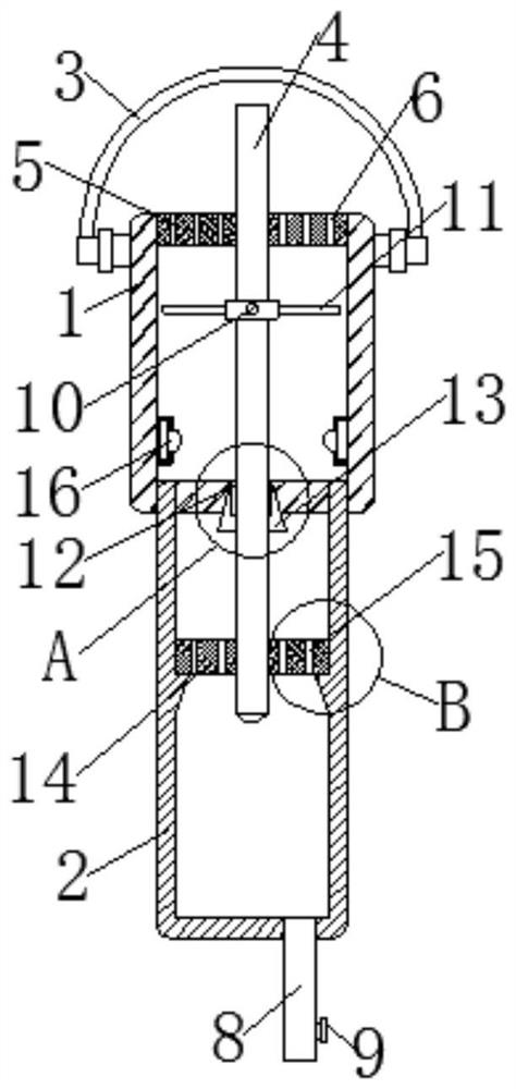 Drilling underground water sampler for house and municipal road drilling