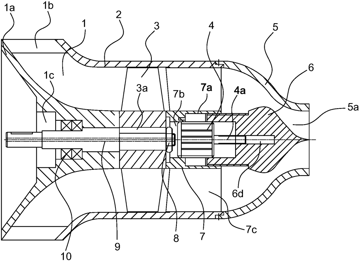 A water jet propulsion pump with adjustable operating conditions