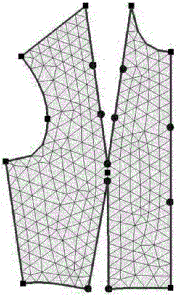 Clothing production method based on seamless mapping of 3D to 2D clothing patterns