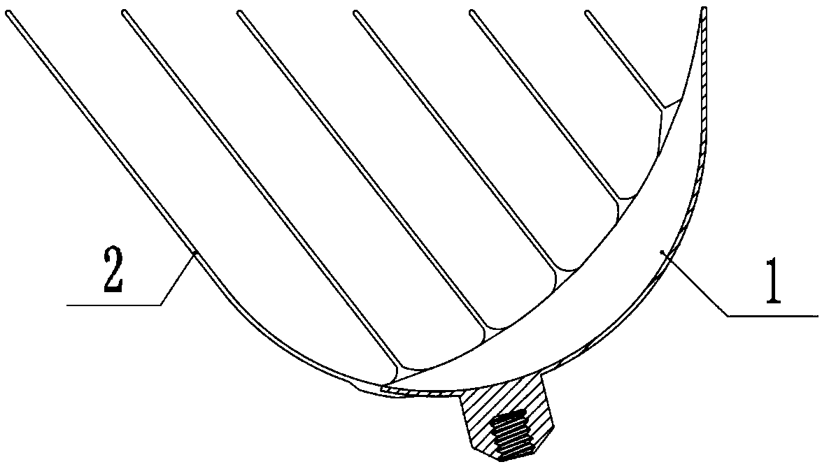 Bird nest humanized processing device for field electric power facility