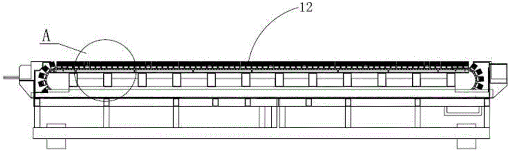 Large-width numerical control cutting machine