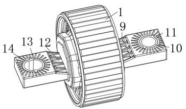 Abnormal-sound-proof high-temperature-resistant mechanical bushing