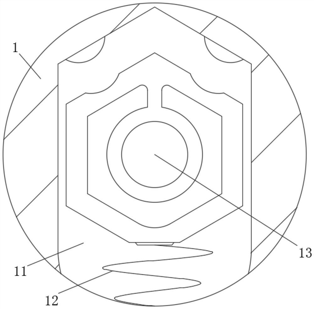 Navigator for preventing connecting part from vibrating and falling off