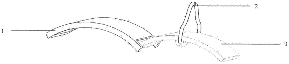 Venous transfusion arm fixing plate