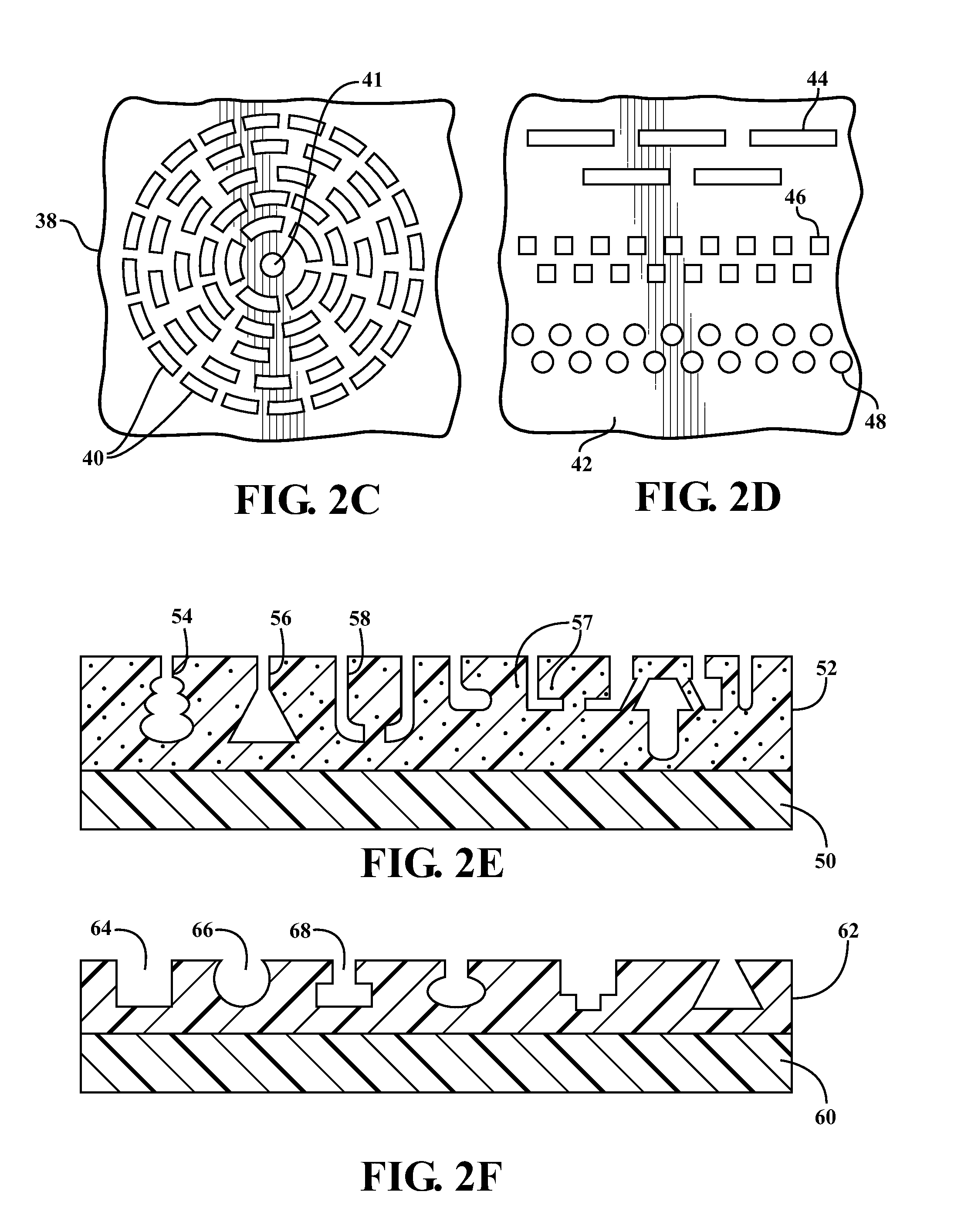 Joint assembly incorporating undercut surface design to entrap accumulating wear debris from plastic joint assembly