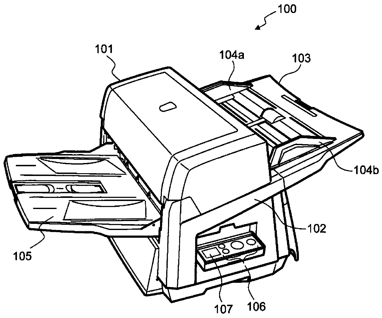 Document conveying device and control method