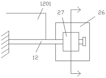 Installation component provided with draught fan and used for LED display device