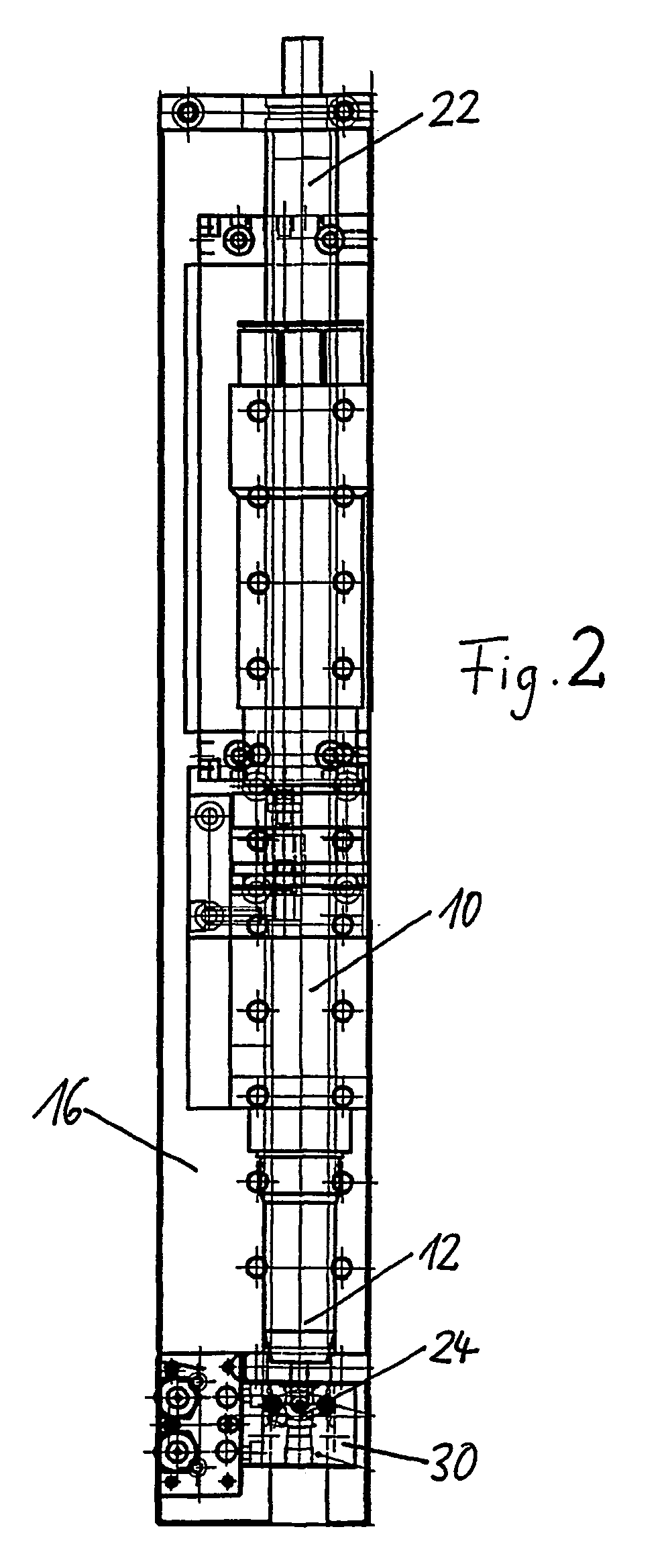Apparatus and method for loading a riveting module with blind rivet nuts