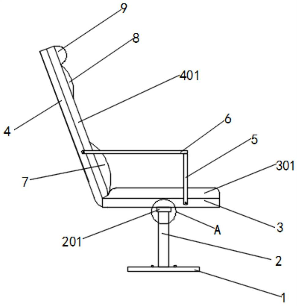 Resting chair with tight wrapping performance