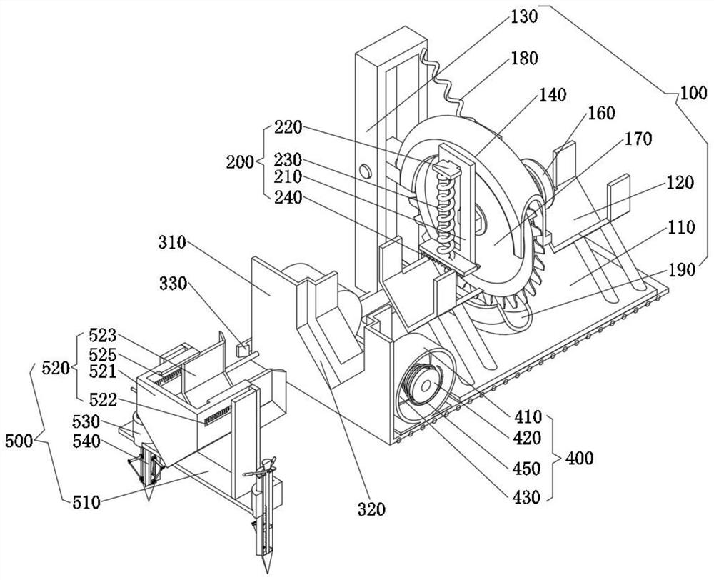 Profile cutting machine for building construction