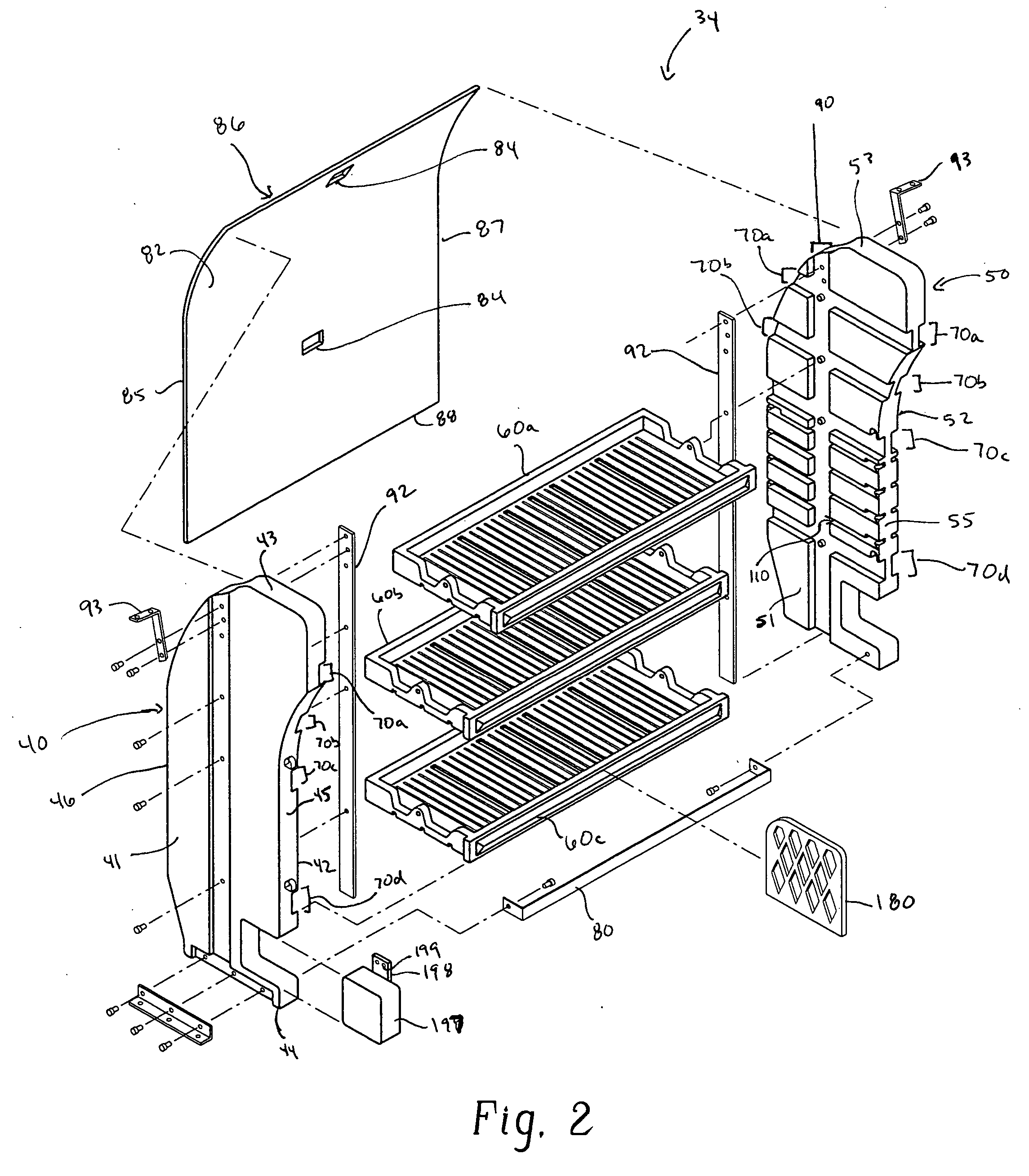 Adjustable shelving and storage system for vehicles