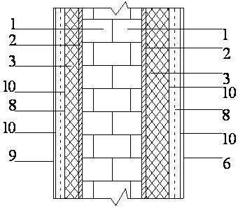 Environment-friendly flame-retardant thermal insulation mortar adopted with rice hulls