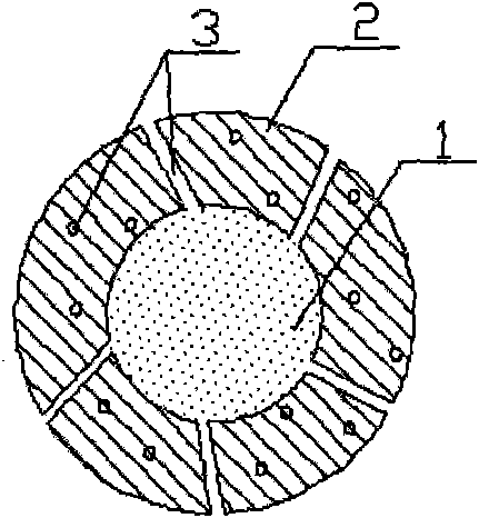 Chitosan coating medicine slow release microsphere and preparation method thereof