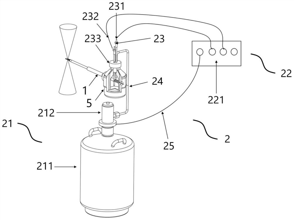 Liquid nitrogen automatic filling and data acquisition linkage device and method for cryoelectron microscope