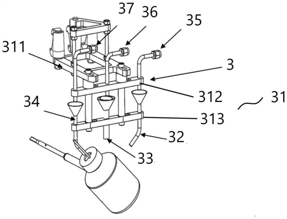 Liquid nitrogen automatic filling and data acquisition linkage device and method for cryoelectron microscope