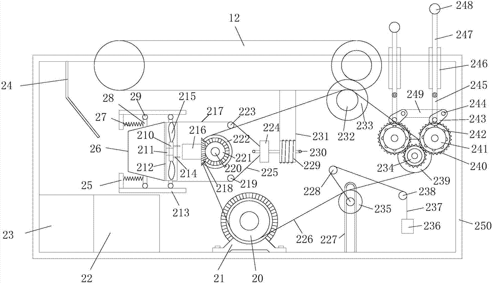 Integrated circuit packaged chip sorting machine