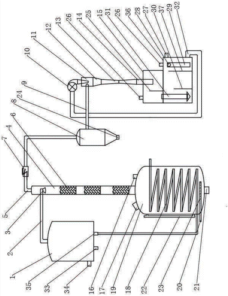 Purification device and process for crude cotton seed oil produced by leaching process