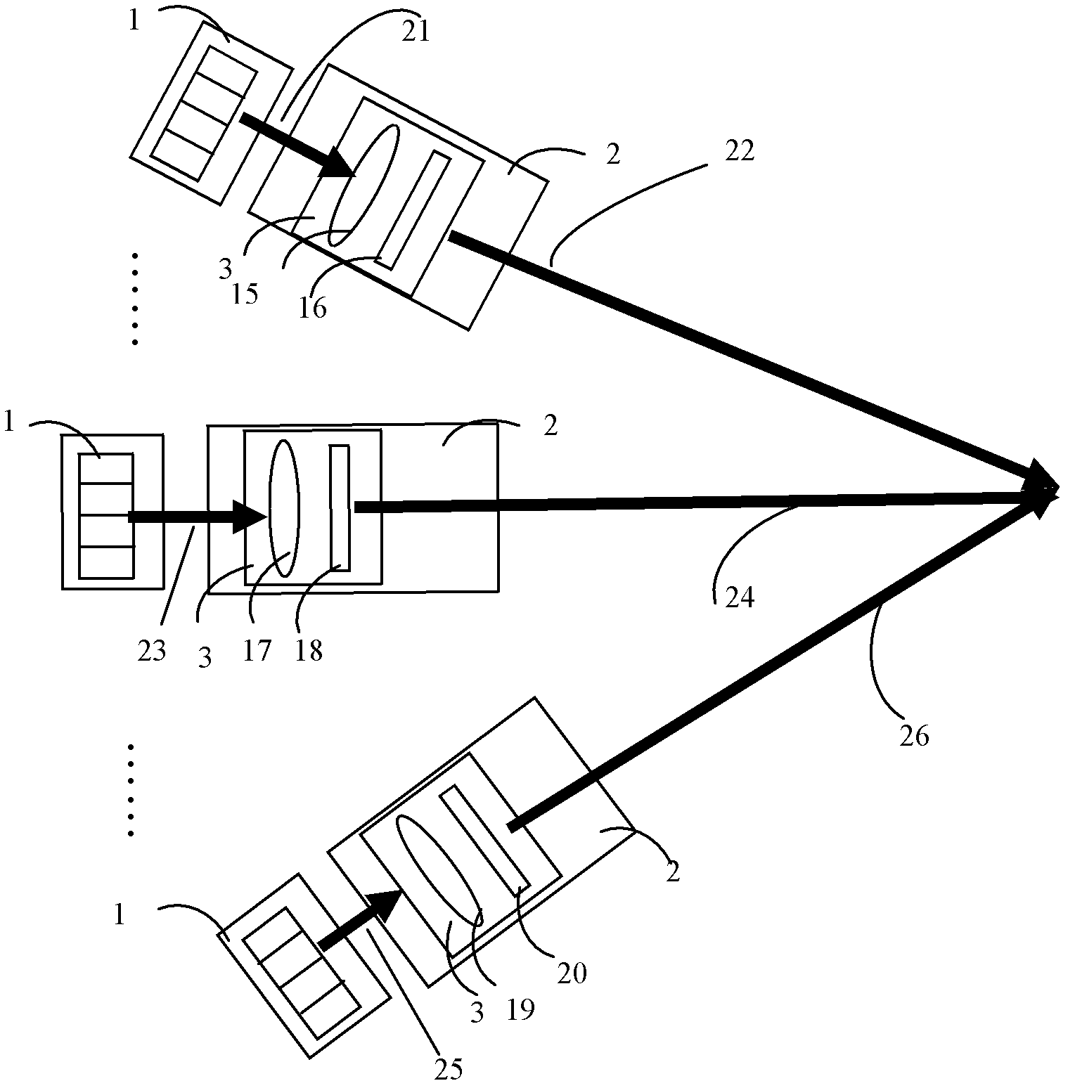 High-power semiconductor laser light source system for laser processing