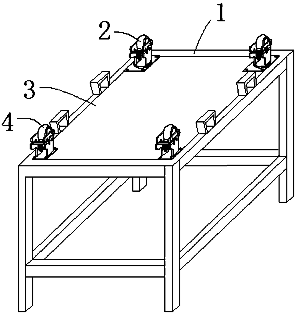 Wheel for storage rack