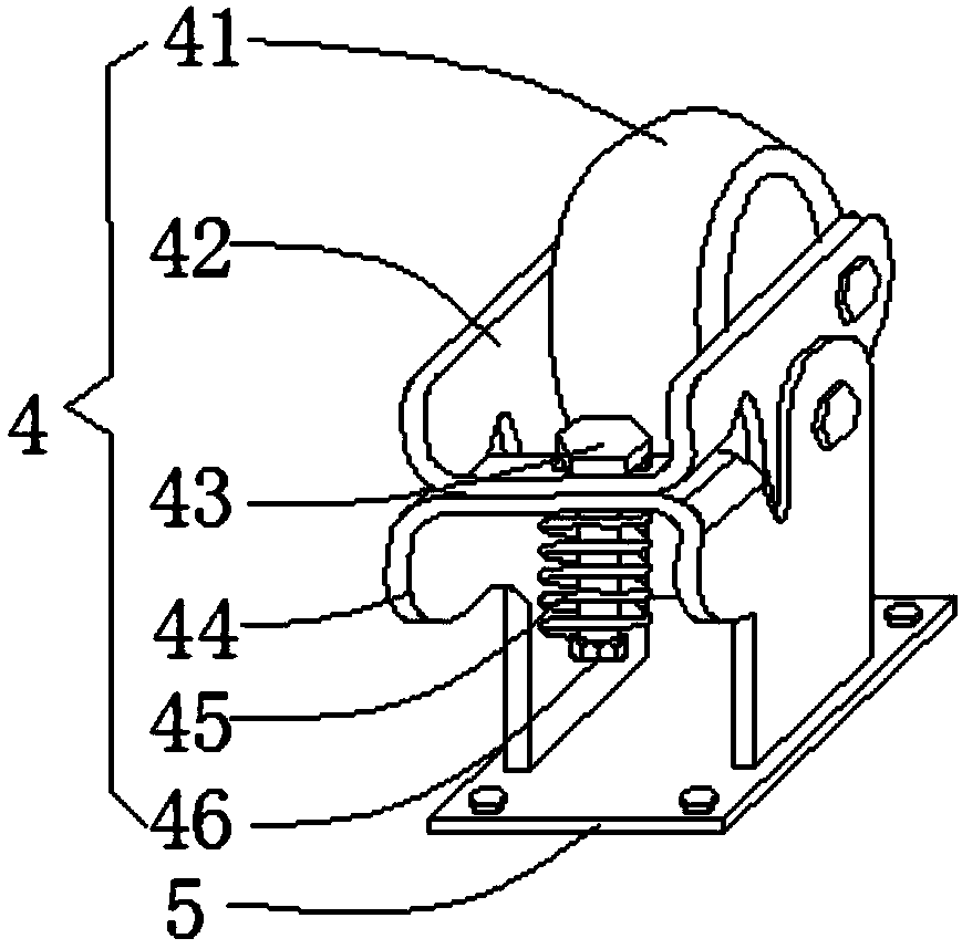 Wheel for storage rack