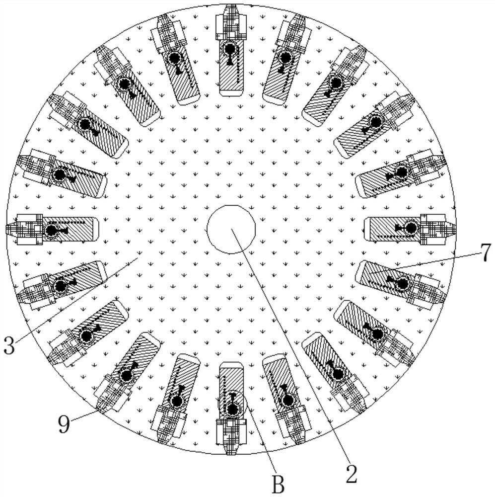 Bamboo product production cutting-off device capable of conducting fixed-length cutting-off on bamboos