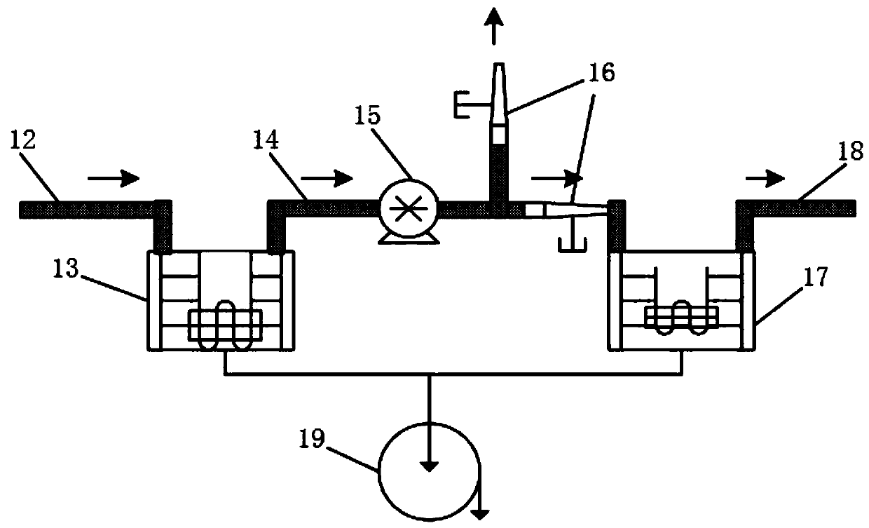 Inverter compressor and semiconductor chilling plate two-in-one flue gas pretreatment condenser