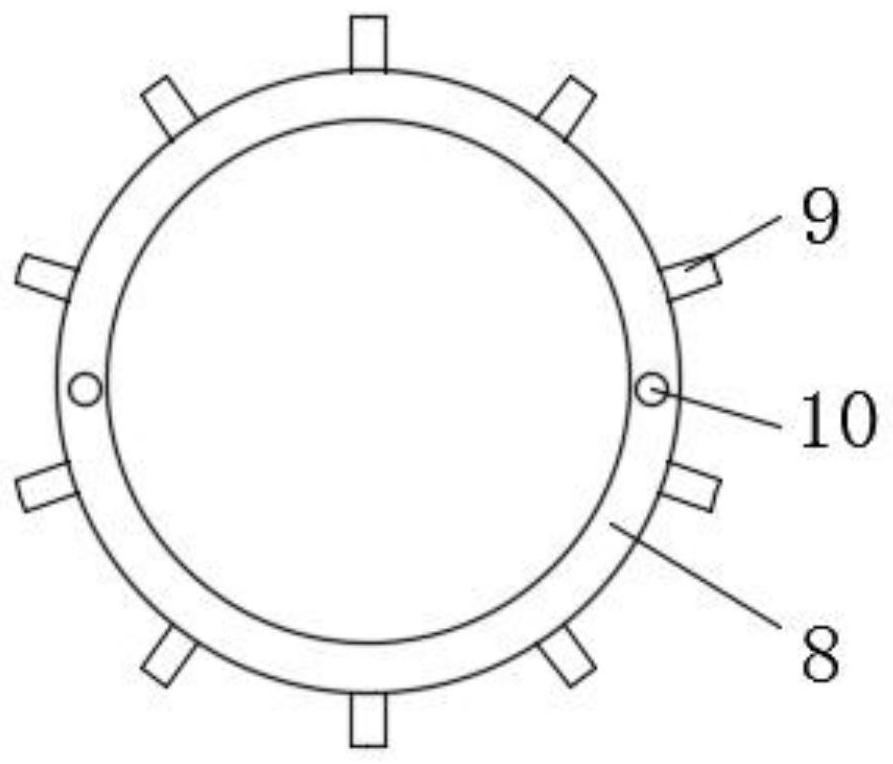 Cleaning device of mortar mixer