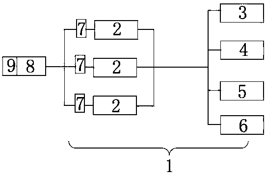 Multi-element projection interaction system