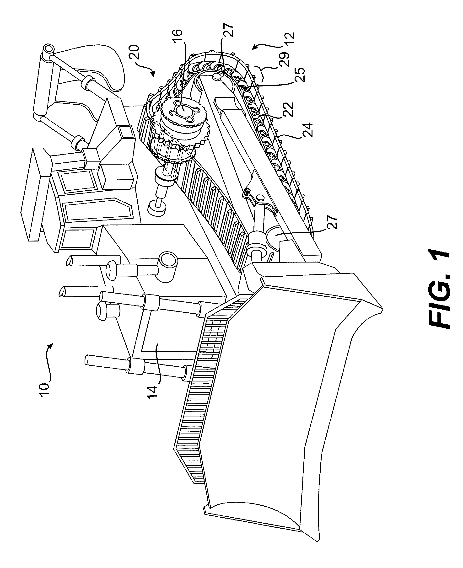 Mobile machine track shoe