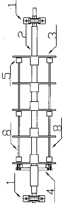 Bag collecting device