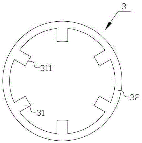 Slag structure of a household oil press