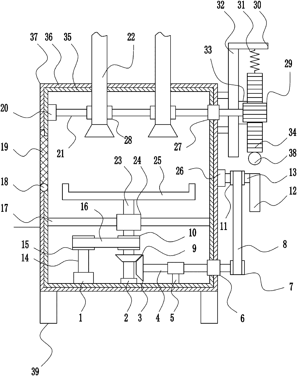 Sintering furnace for preparing nano ceramics