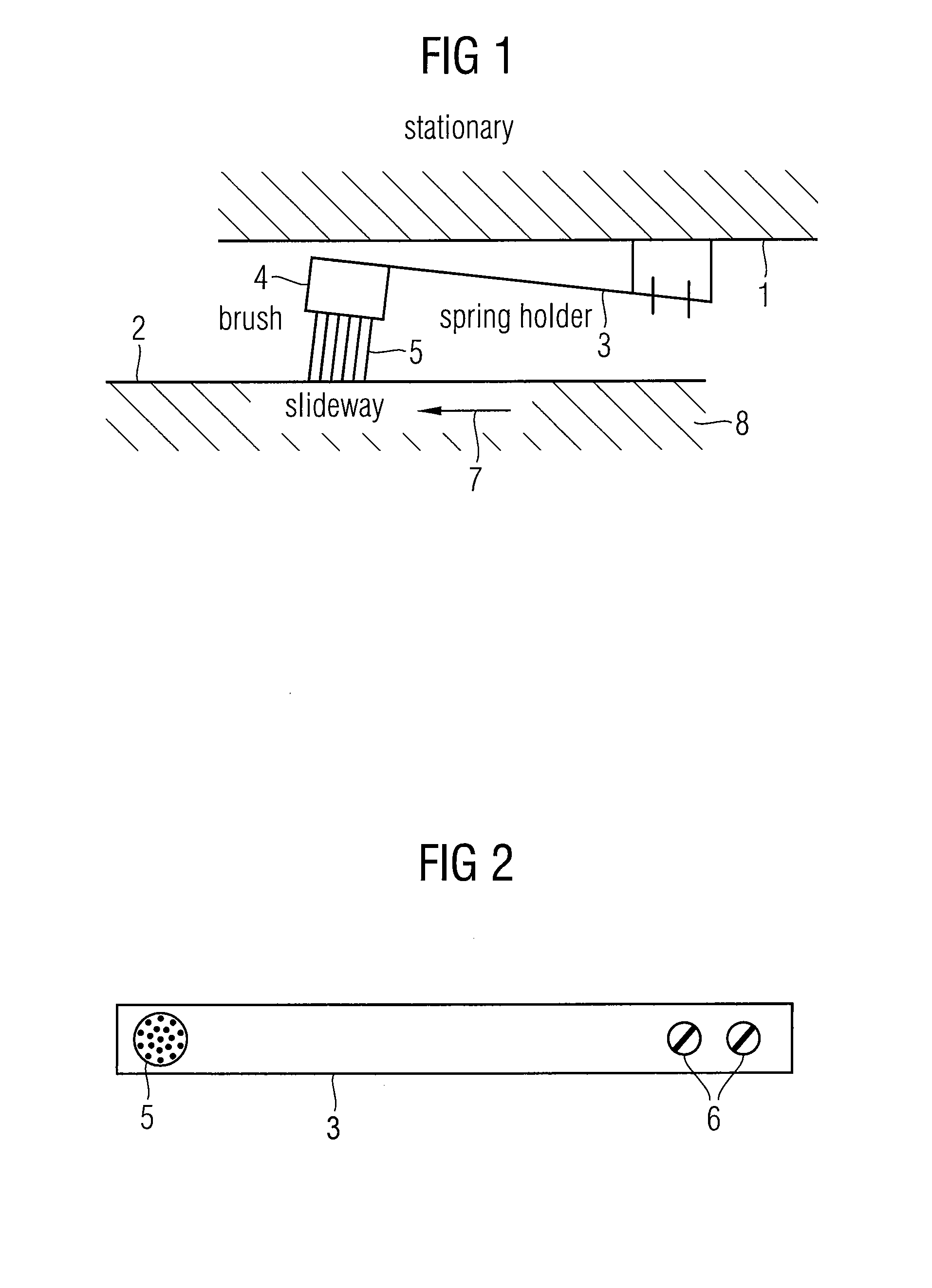 Brush design for slip ring contacts