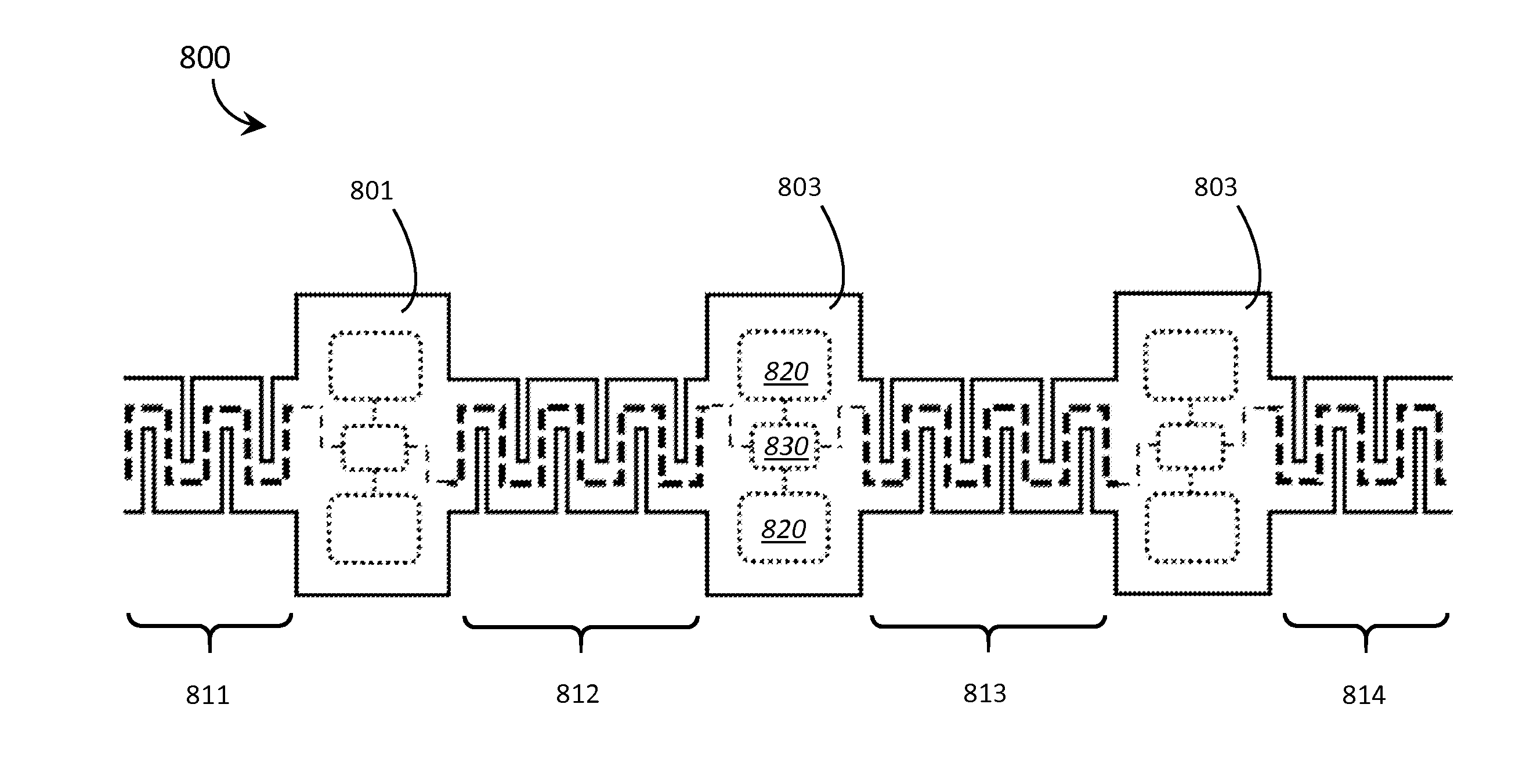 Systems, articles, and methods for stretchable printed circuit boards