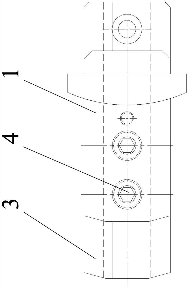 A processing method for removing burrs from a solid cage