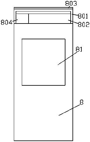 A waterproof detection device with optional replacement led light stand