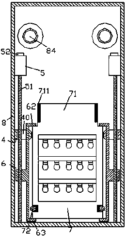 A waterproof detection device with optional replacement led light stand