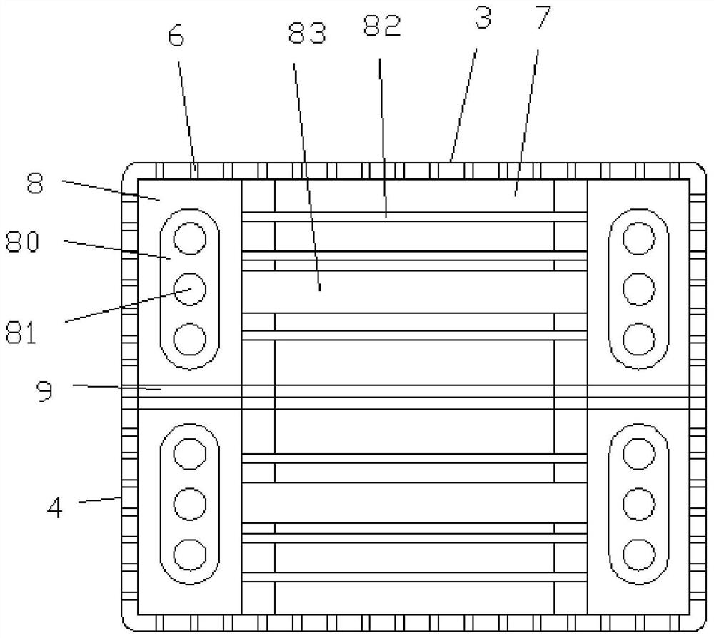 A prefabricated concrete T-beam U-shaped cable trough mold