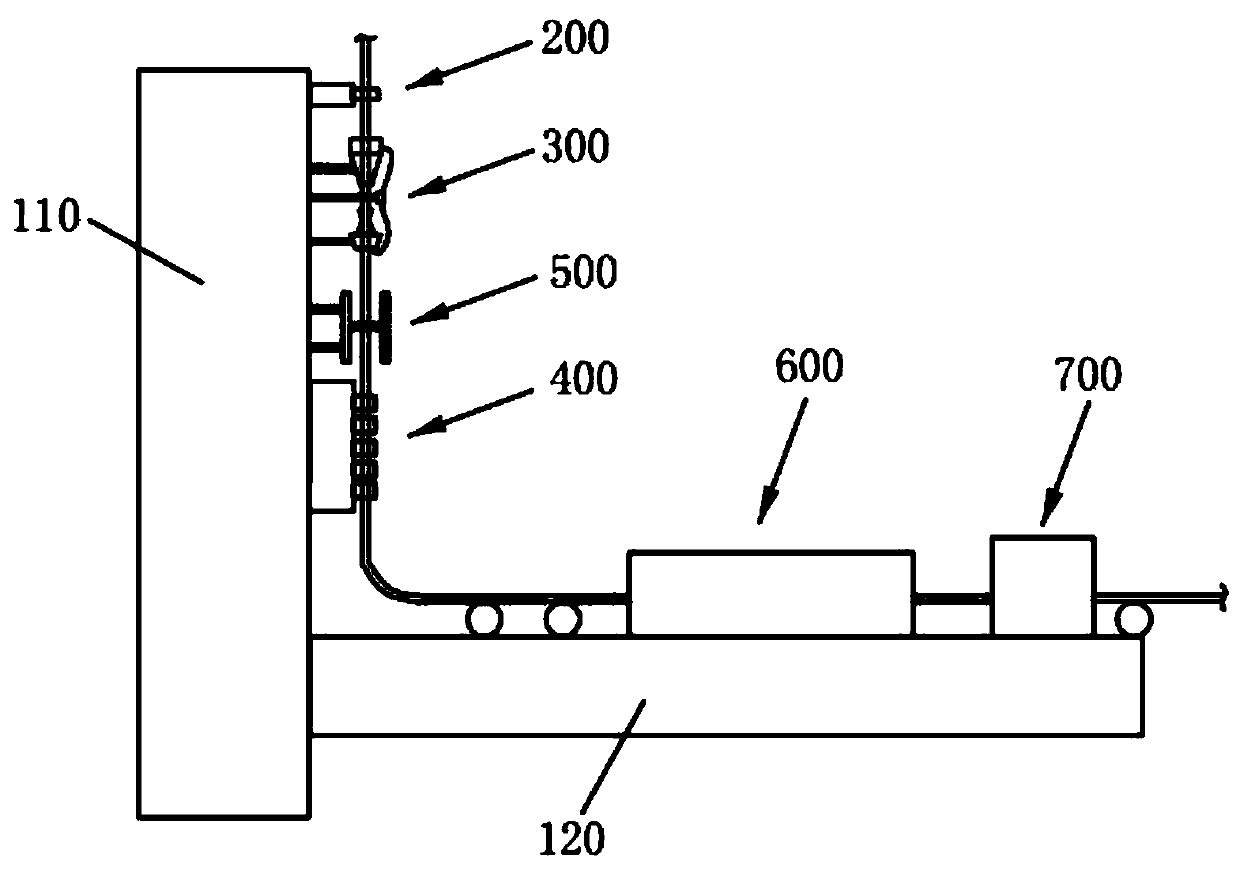 Traction driven cold extrusion diameter reduction molding machine for mineral insulated fireproof cable