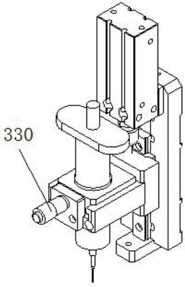 Glue dispensing device of hollow cup motor rotor