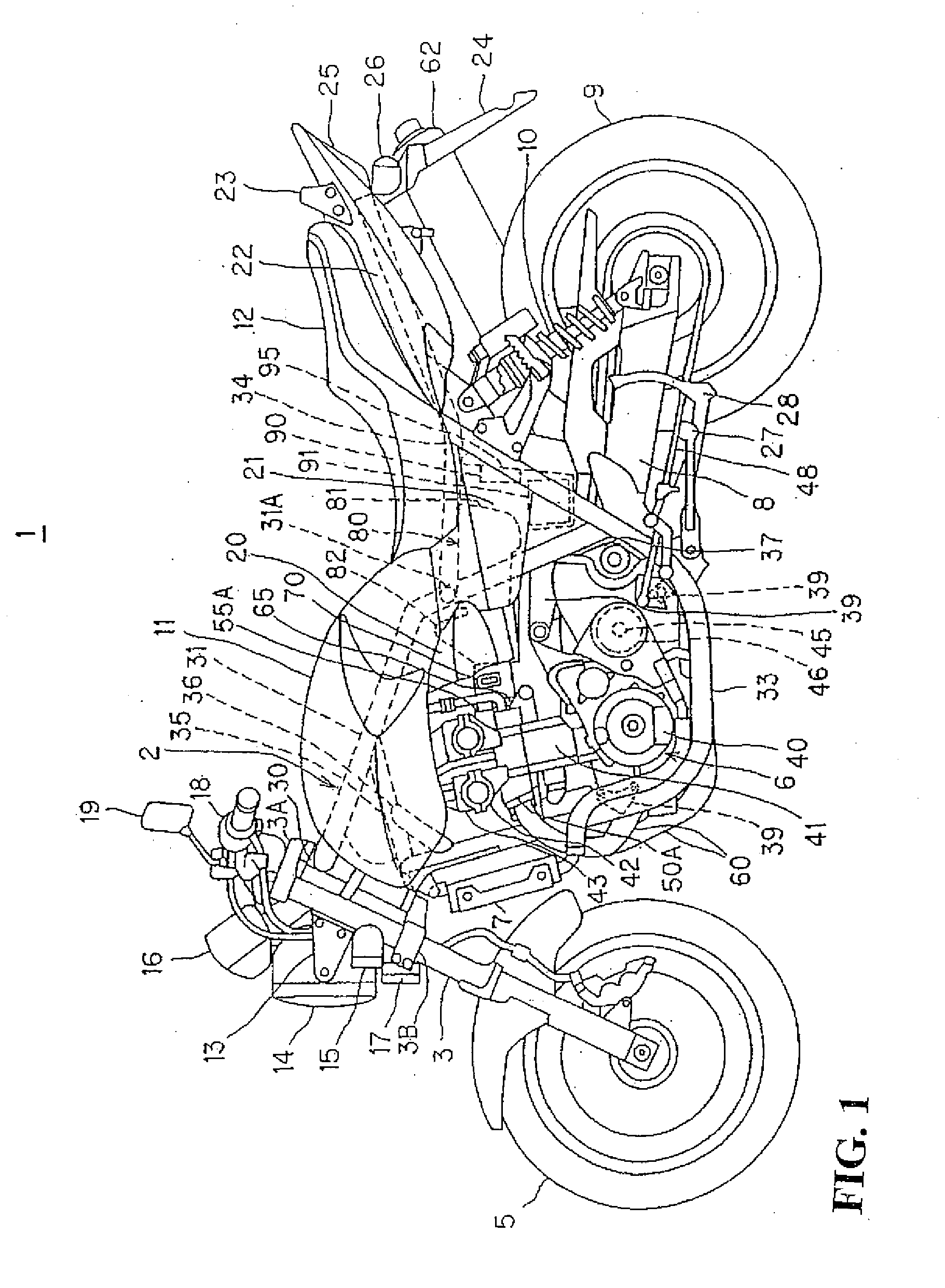 Acceleration shock reduction control system for vehicle