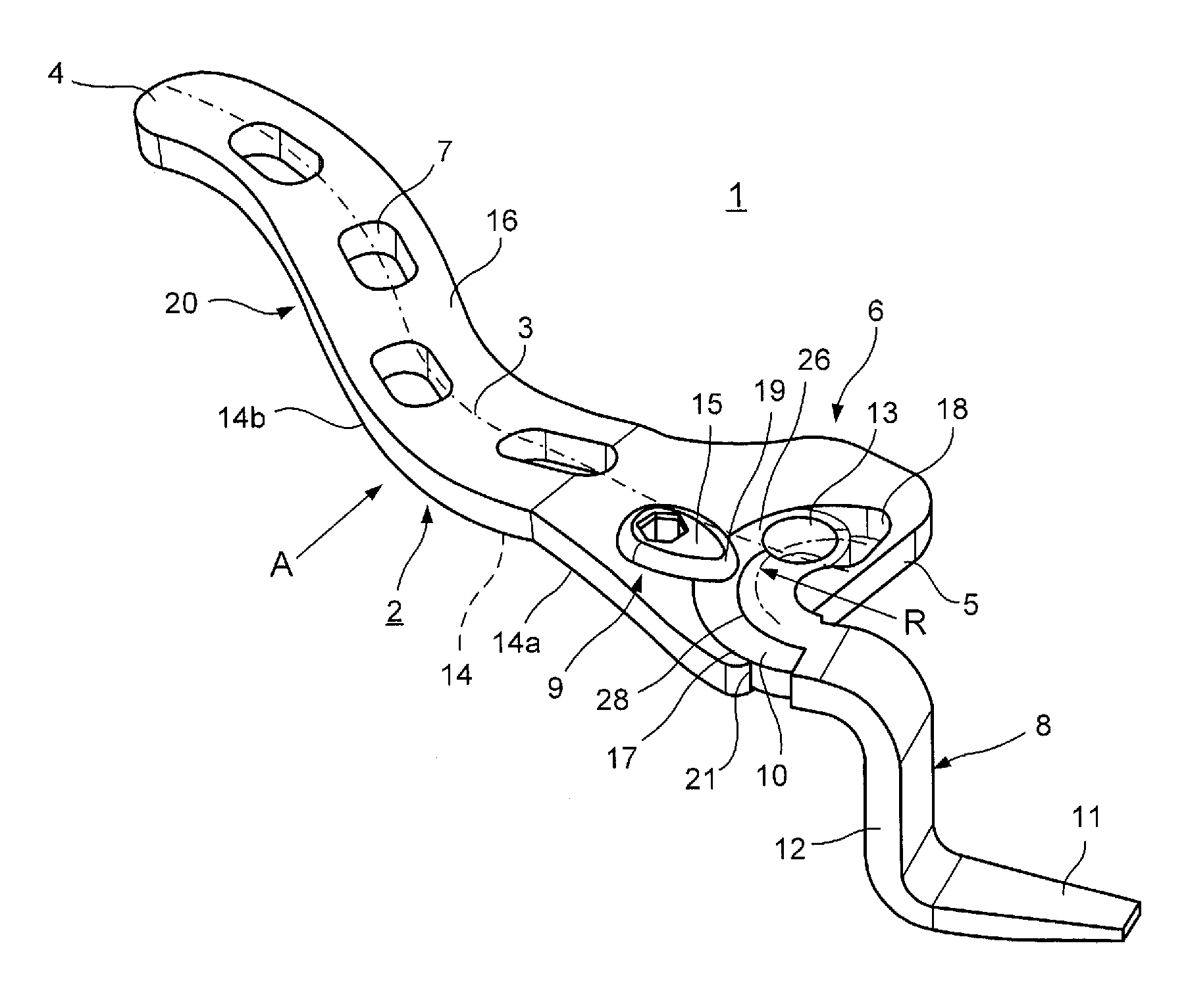 Modular Hook Plate Assembly