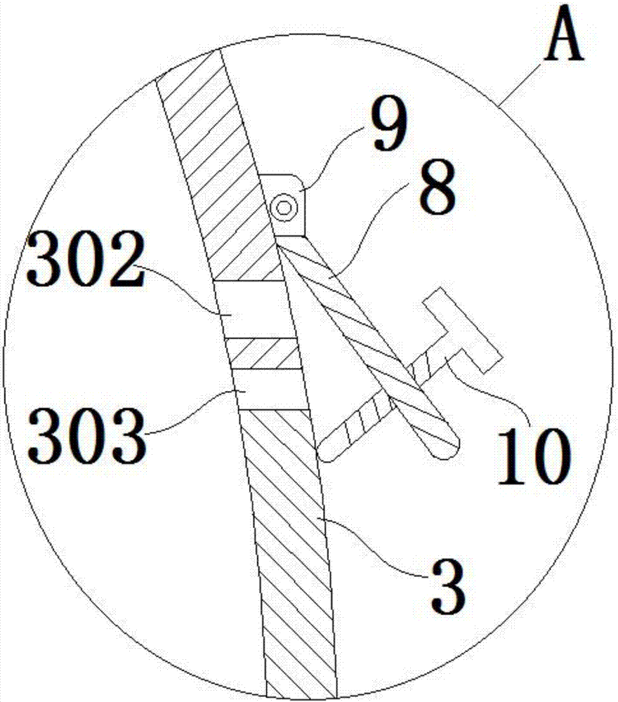 Anti-sputtering silkworm rearing bed ventilation adjusting device for silkworm cleaning and spraying