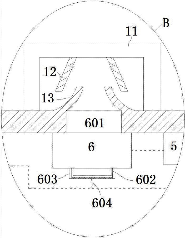 Anti-sputtering silkworm rearing bed ventilation adjusting device for silkworm cleaning and spraying