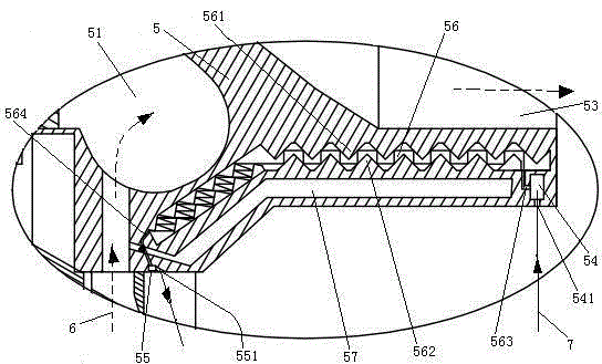 Turbine supercharger with cooling water jacket