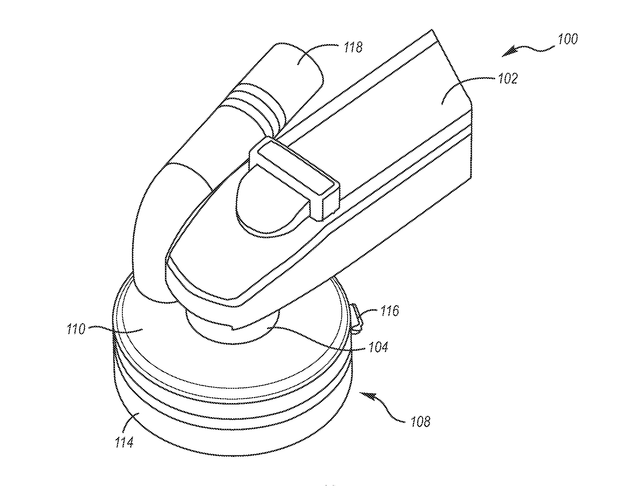 System and method for capturing dust created by rotary tool attachments