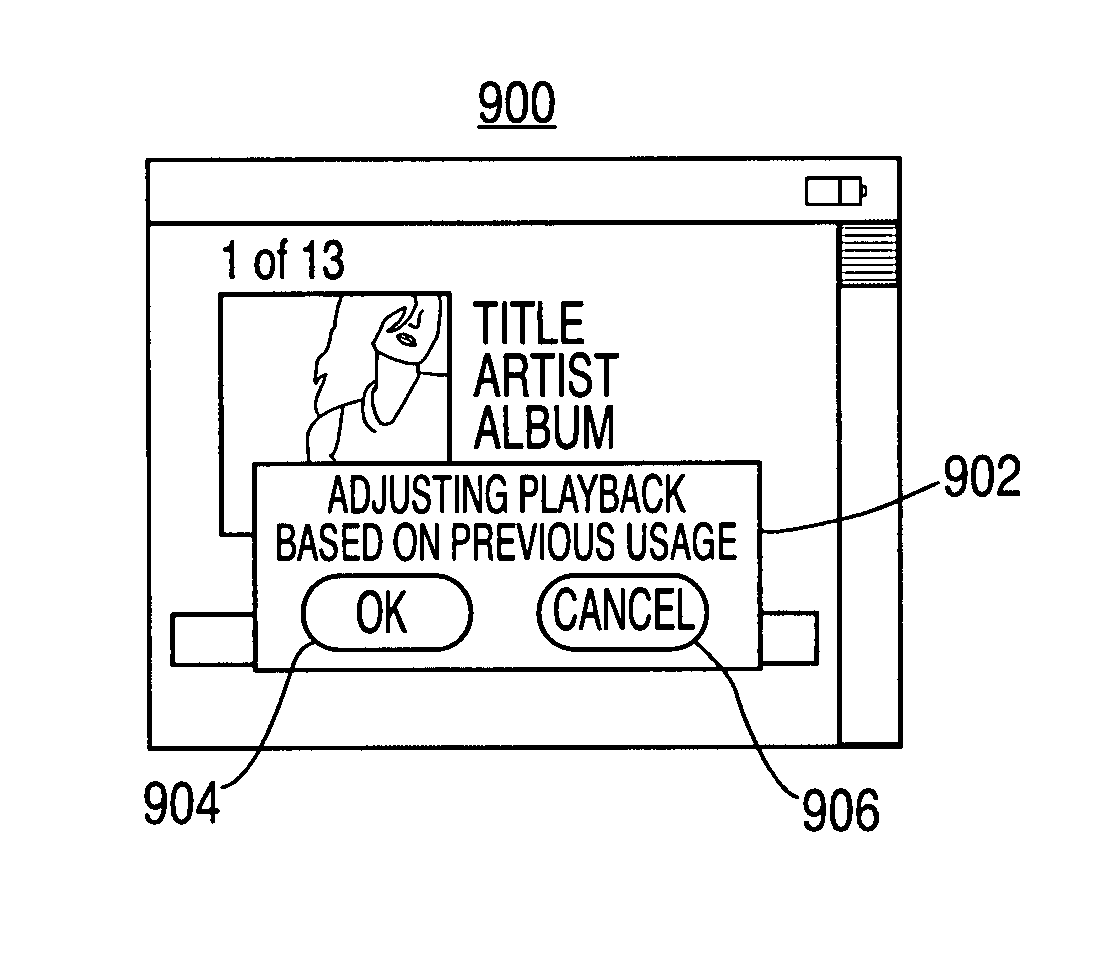 System and methods for adjusting graphical representations of media files based on previous usage