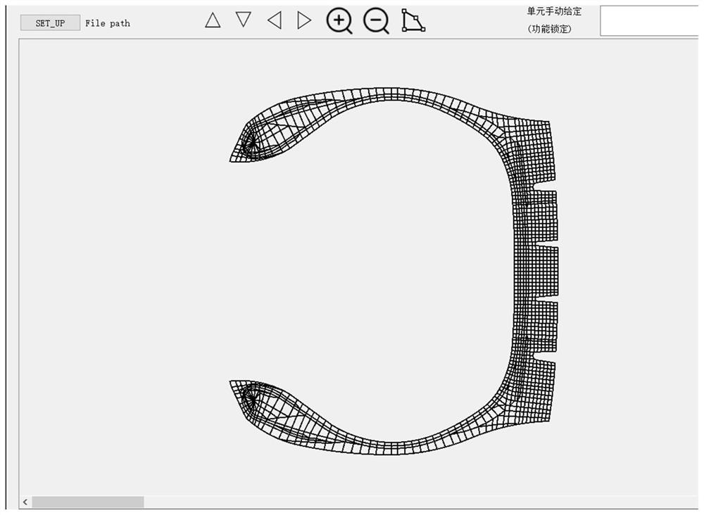 Intelligent setting method, application, equipment and program product for analysis boundary of tire simulation model