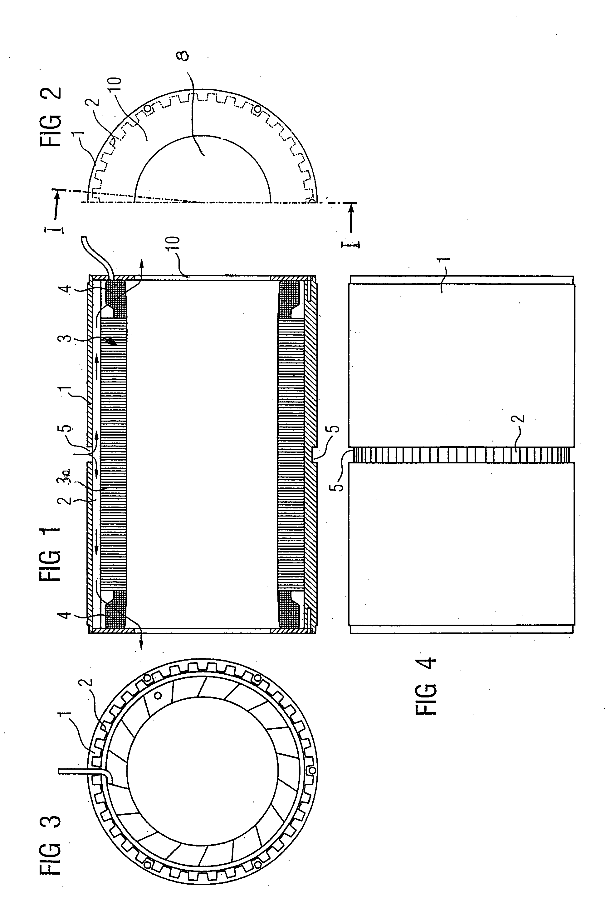 Electric machine with improved cooling system, and method of cooling an electric machine