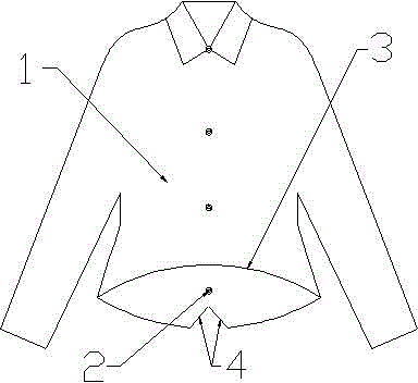 Antistatic fluorescence radiation garment